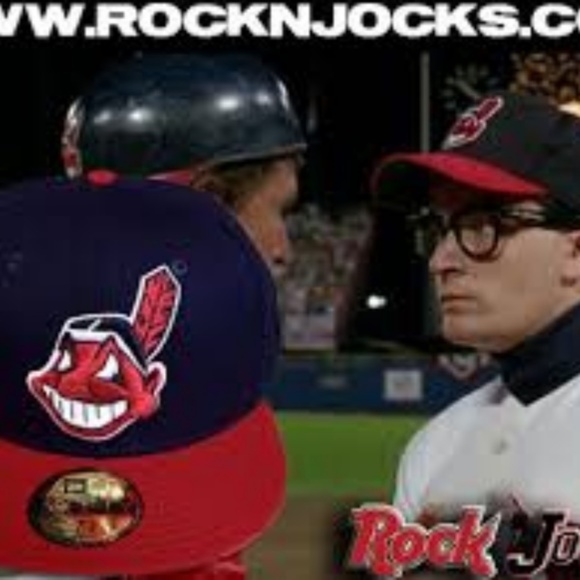 New Era Other - *SOLD* New Era MLB Fitted Indians Baseball Caps